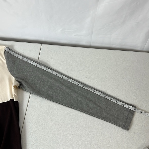 Lauren Ralph Lauren Active Sz Large Vintage Colorblock Tee Snowflake Logo NWT - Picture 10 of 11